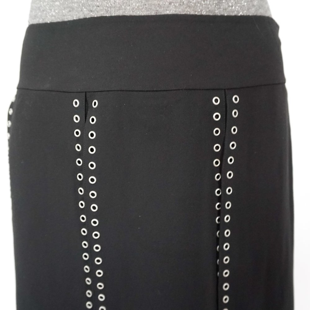 MICHAEL KORS COLLECTION Metal Eyelet Layered Skirt - Picture 2 of 8